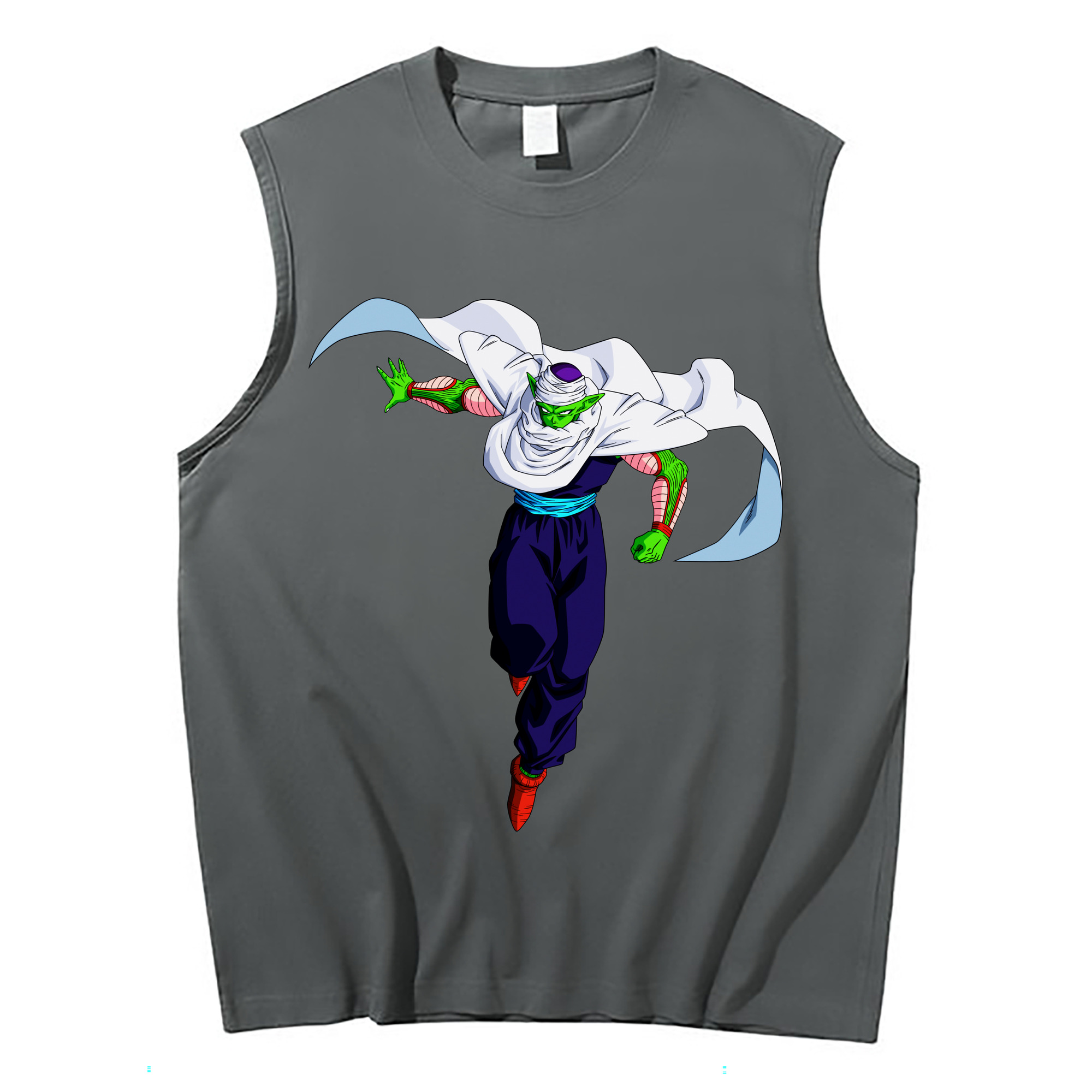 （画像用） ドラゴンボール ピッコロ DRAGON BALL Piccolo コットン100％タンクトップ（フロントプリント）